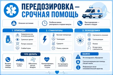 Помощь при передозировке в Абатском