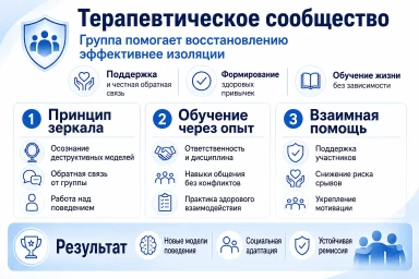 Терапевтическое сообщество в Абатском