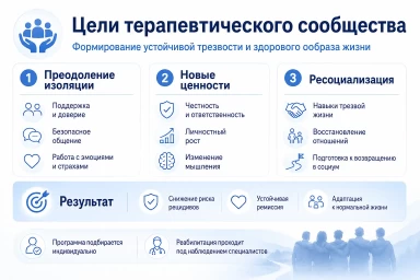 Терапевтическое сообщество в Абатском